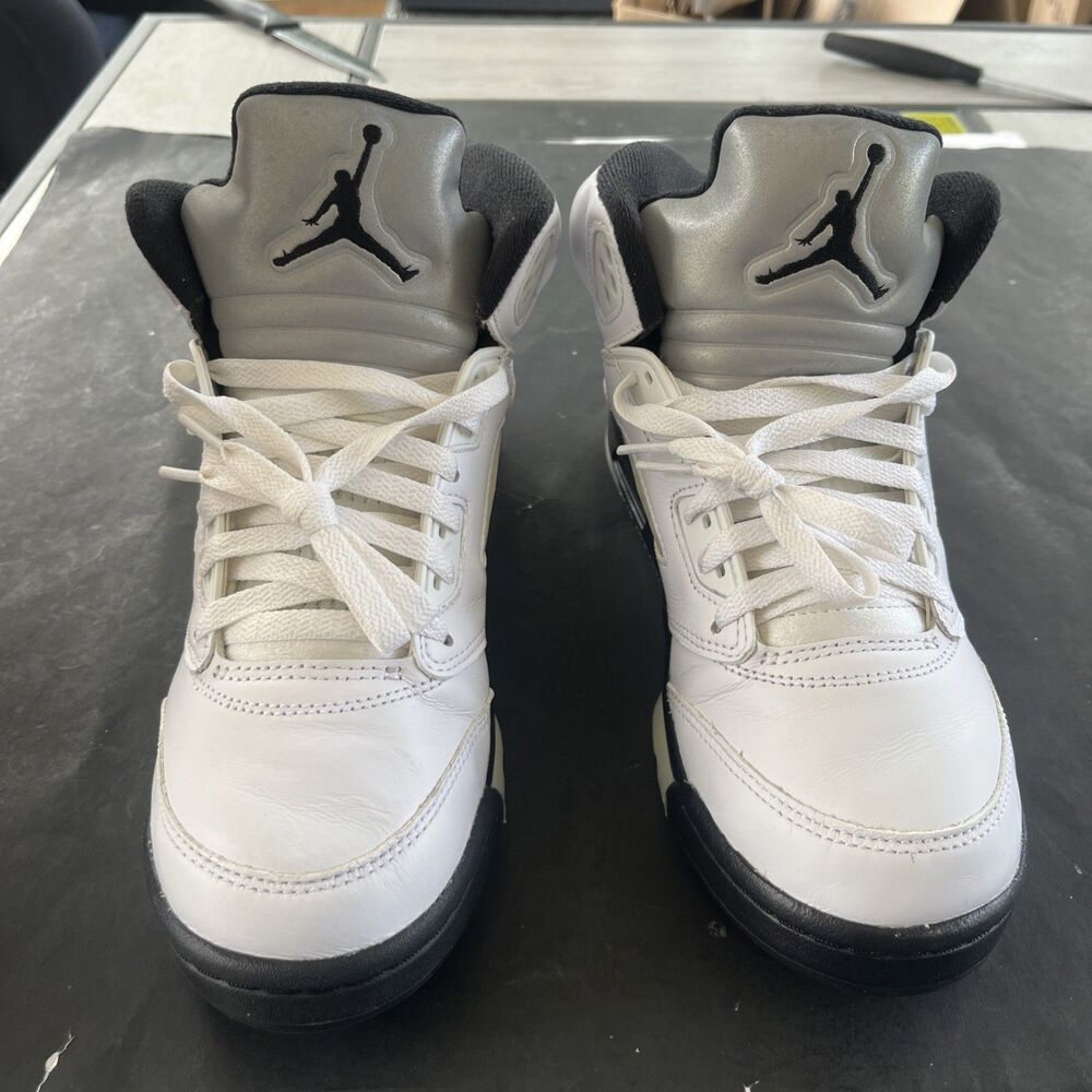 440888-110 Size7y Jordan 5 Reverse Metallic